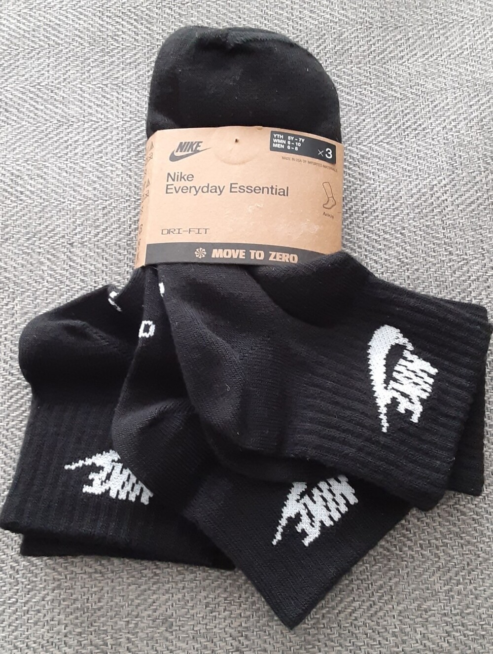 Nike Everyday Essential Ankle Women Socks ( 3pk )